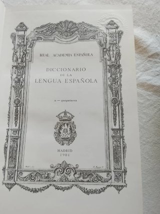 Diccionario Real Academia Española