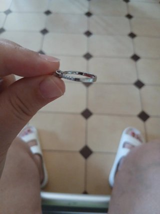 Anello con pietra argento