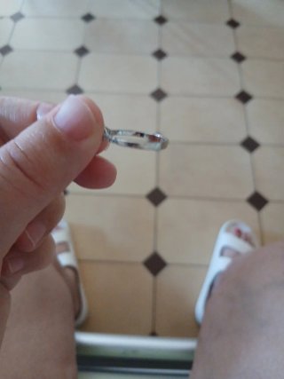 Anello con pietra argento