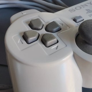 Controller Dualshock PS1 Grigio Chiaro SCPH-110