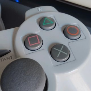 Controller Dualshock PS1 Grigio Chiaro SCPH-110