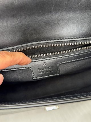 Borsa Gucci Pelle Nera Tracolla