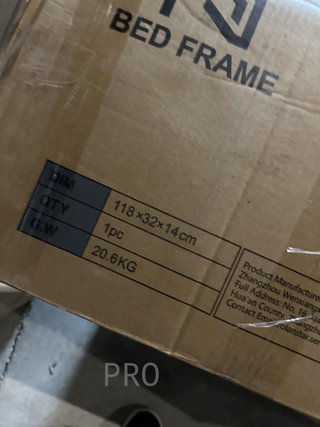 Estructura de cama