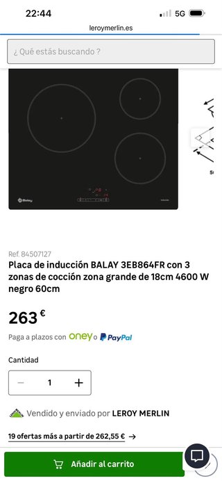 Placca in vetroceramica Balay