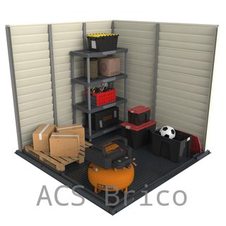 Caseta PVC Storemax Plus 209x210x231 cm - Duramax