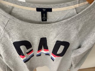 Sudadera Gap Mujer Gris Multicolor