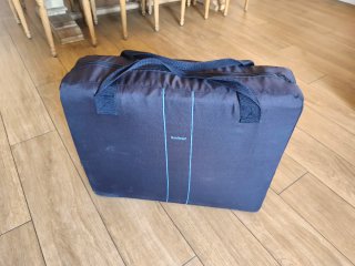Cuna de viaje Babyborn con funda y sábana