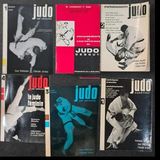 Lote 6 libros Judo: Debout, Femenino, Superior