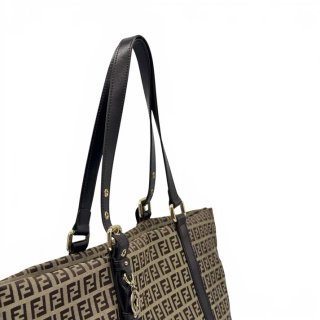 Borsa Fendi Tela FF Zucchino