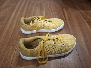 Zapatillas NYC mujer amarillas talla 37