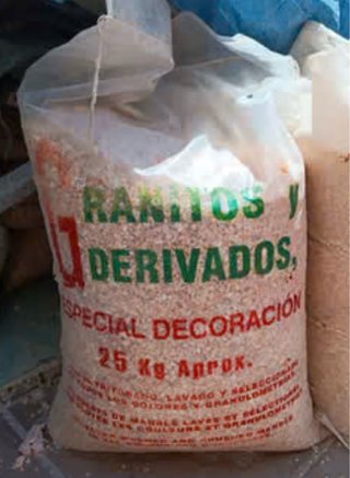 Saco Mármol Triturado y Lavado 25 Kg
