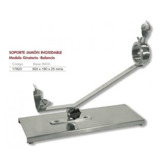 Jamonero Flores Cortes 17820 inox balancin nuevo
