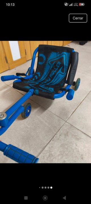 Patinete WONG ROLLER azul