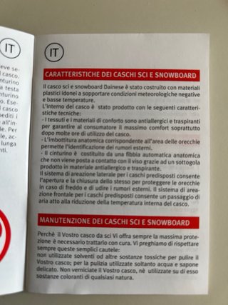 Coppia Caschi Sci/Snowboard Junior Dainese Rossi