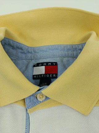 Polo Tommy Hilfiger Color Block Talla L