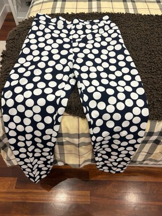 Pantalón crepé verano lunares