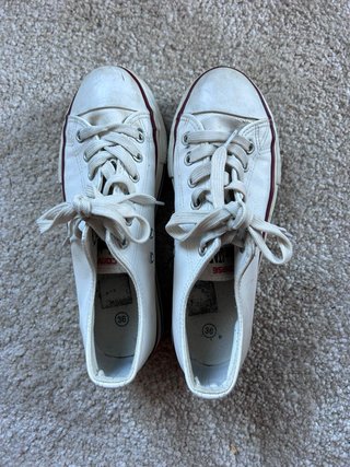 Zapatillas Converse Blancas Talla 36. All Star