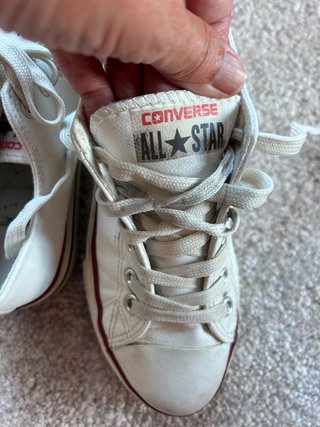 Zapatillas Converse Blancas Talla 36. All Star