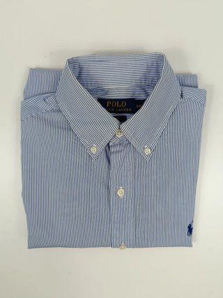 Camisa Rayas Azules Ralph Lauren Talla S