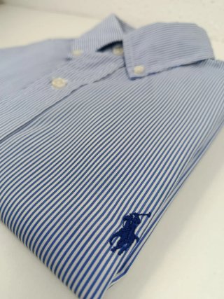 Camisa Rayas Azules Ralph Lauren Talla S