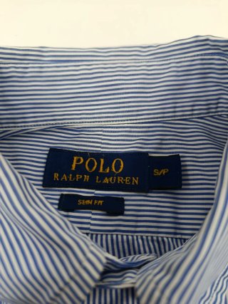 Camisa Rayas Azules Ralph Lauren Talla S