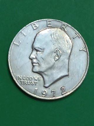 Moneda 1972 In God We Trust Dolar Eisenhawer.