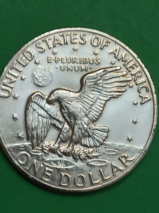 Moneda 1972 In God We Trust Dolar Eisenhawer.