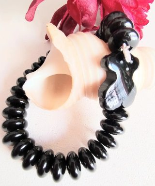 Pulsera Tous Ónix y Plata