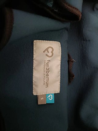 Giubbotto porta bebè Funtoobemum blu