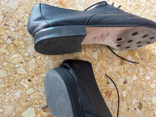 Scarpe Dario Lepori in vera pelle nere