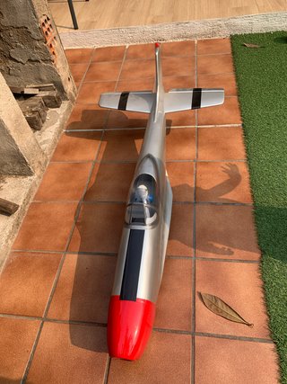 Maqueta P51 Mustang 1/8