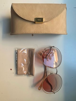 Gafas de Sol Chloé Rosas Degradadas