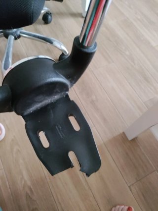 Silla de oficina negra