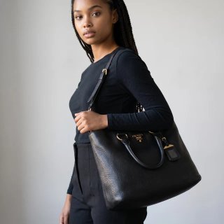 Borsa Prada Shopping Tote Nero Pelle