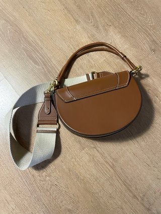 Bolso marrón Zara