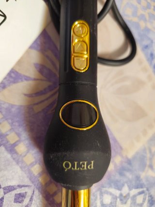 Rizador PET6 Negro y Dorado