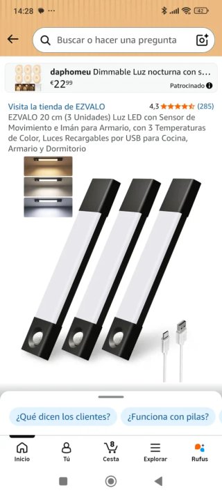 3 Luces LED