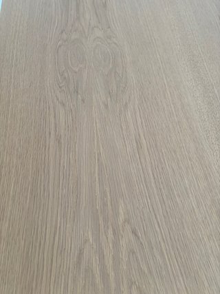 Mesa comedor chapa roble claro 90-140/200 cm.