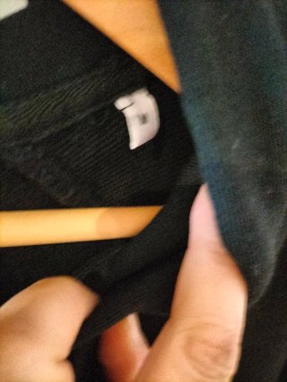Sudadera Ami Negra con Capucha Talla M
