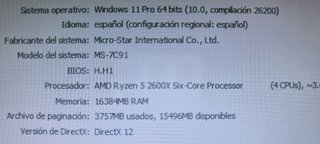 PC Gaming Ryzen 5 2600X GTX 1060 6GB