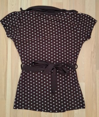 Blusa cruzada estrellas M
