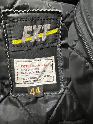 Chaqueta Piel Moto Talla 44