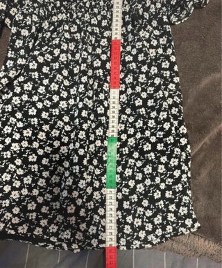Vestito corto fantasia fiori