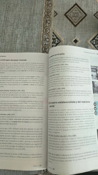 Lengua castellana y literatura 2, Le Bachillerato
