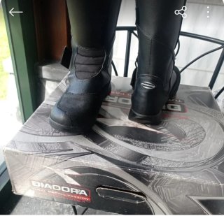 Botas de moto Diadora negras