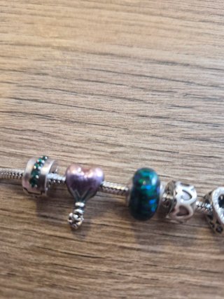 Bracciale Pandora Argento e Blu