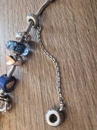 Bracciale Pandora Argento e Blu