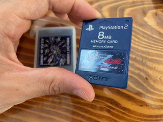 Ps2 Memory Card Originale 8mb Premium Series Gunda