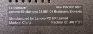 Lenovo ThinkPad Ordenador Portátil