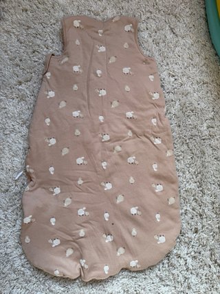 Saco dormir bebé ovejas rosa